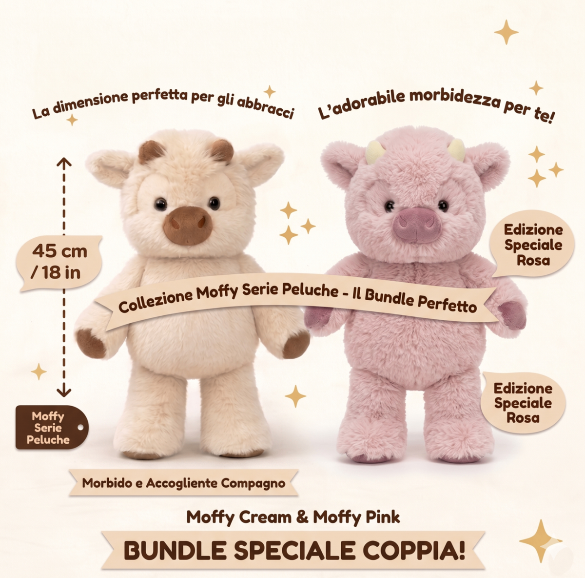 Bundle Fratellini Moffy e Piggy edizione limitata