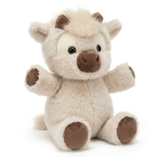 Moffy peluche mucca - vista frontale