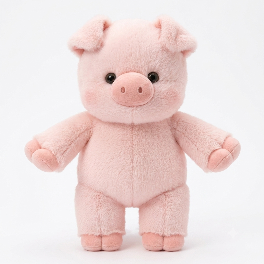 Piggy peluche rosa